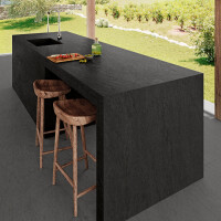 BASALTINA ANTRACITA NATURAL 120X120