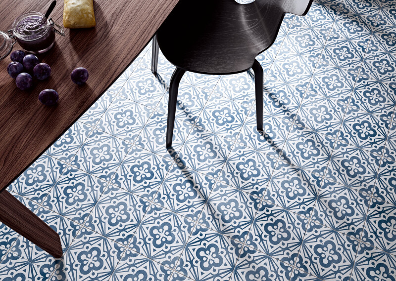 BOLSHOI NAVY NATURAL 20X20
