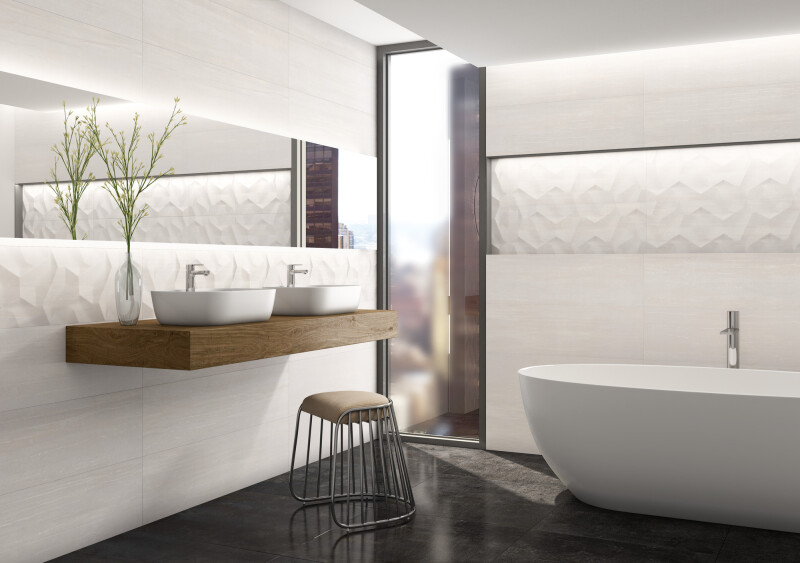 MODEL BLANCO RELIEVE 31.5X100