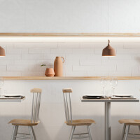 ANFORA BLANCO NATURAL 31.5X100