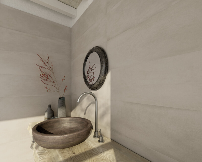 WABI CONCRETE GRIS NATURAL 31.5X100