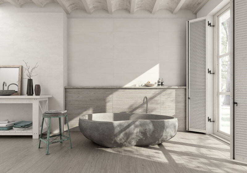 WABI FABRIC BLANCO NATURAL 31.5X100 | Grespania