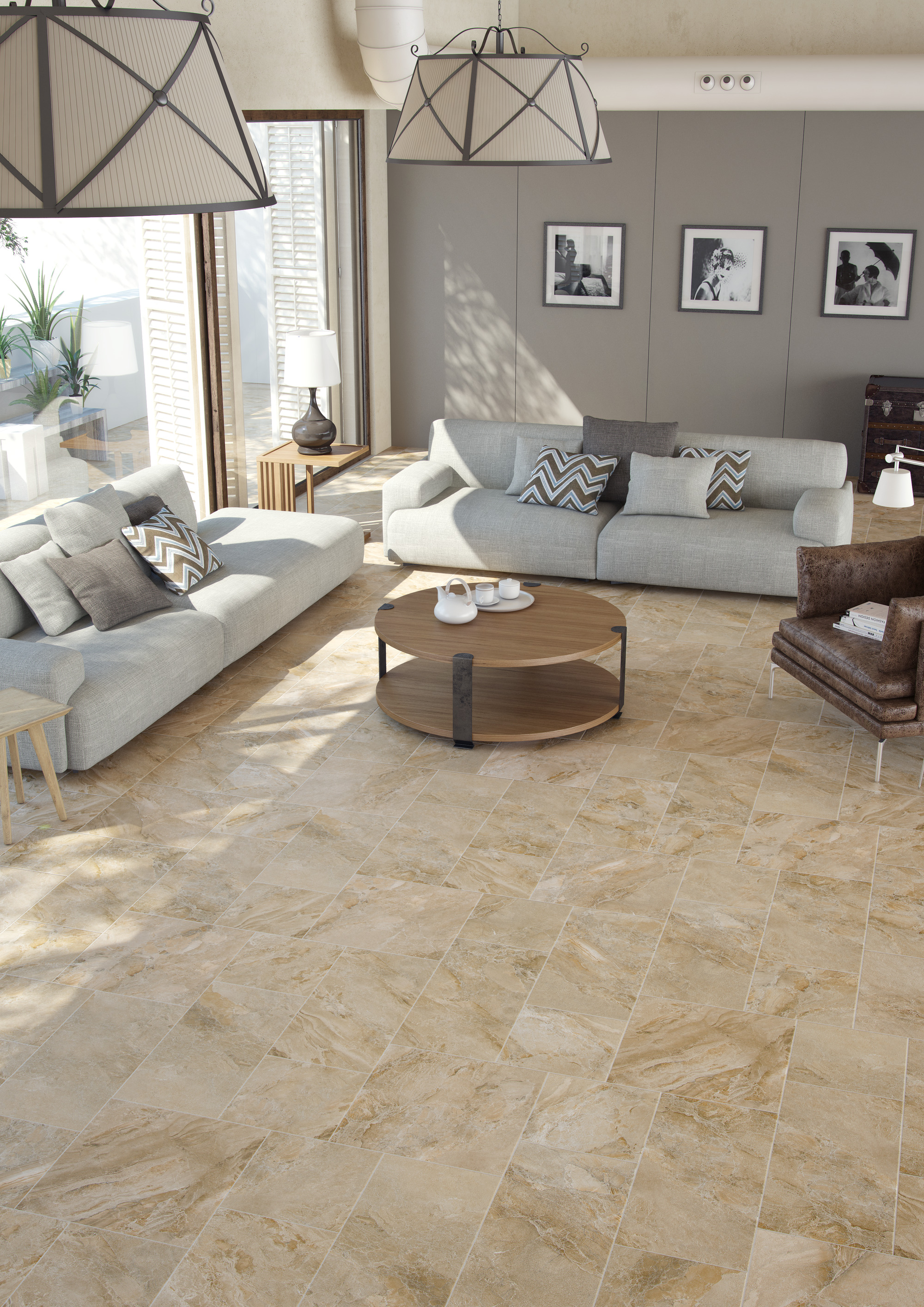 ICARIA OCRE NATURAL 30X60 | Grespania