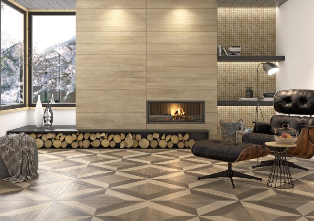 DECORACIÓN SALÓN MODERNO - GRESPANIA