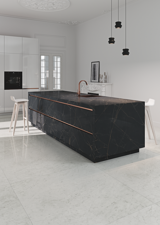 ENCIMERAS NEGRAS COCINAS ELEGANTES - COVERLAM TOP