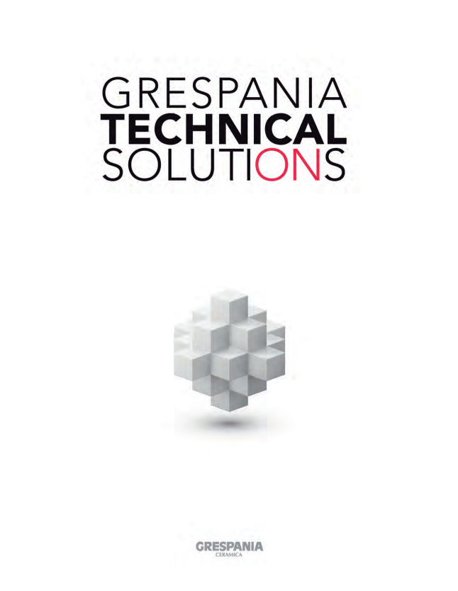 CATALOGO GRESPANIA TECHNICAL SOLUTIONS 2016