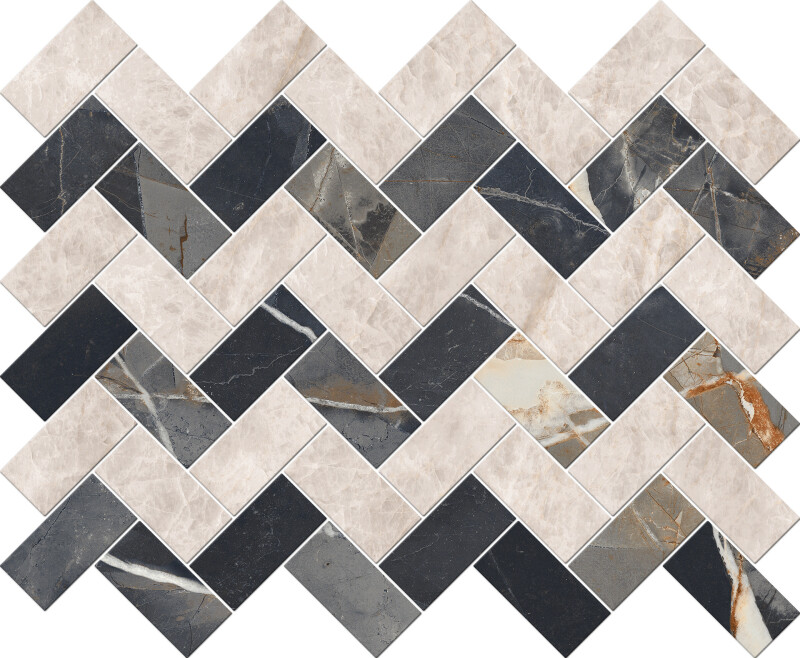 LUXOR MIX  NATURAL 24.4X29.7