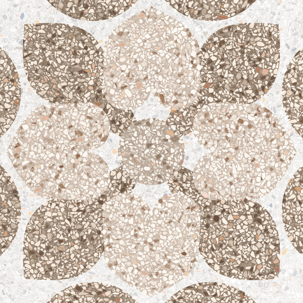 TREVISO MIX BROWN NATURAL 20X20