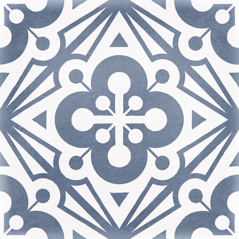 BOLSHOI NAVY NATURAL 20X20