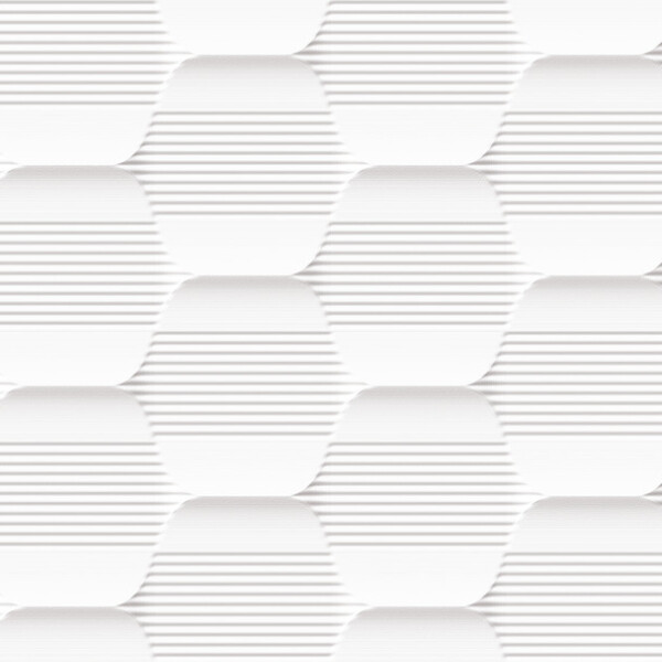 HEXAGON BLANCO NATURAL 31.5X100