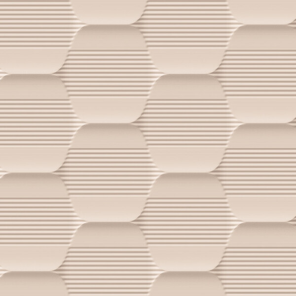 HEXAGON NUDE NATURAL 31.5X100